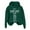 Green-a, variant on Christian Hoodies for Women 2025 Fall Winter Long Sleeve Cross Graphic Hooded Sweatshirt Pullover Tops