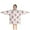 Pink Cow Strawberry, variant on Beige Cow Head Pattern Blanket Hoodies for Kids 6-13YR Oversize Wearable Blanket Hoodies for Boys Girls Teens