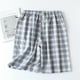 thumbnail image 1 of Puntoco Pantalones cortos de algodón para mujer Pantalones cortos casuales de cintura elástica con lazo para mujer Pantalones cortos con bolsillo Pantalones largos, 1 of 5