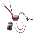 thumbnail image 2 of ESC Cepillado, 550 Motor Cepillado 360A Controlador De Velocidad Electrónico Cepillado ESC RC Accesorios Para 1/10 RC Car, 2 of 7