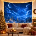 thumbnail image 3 of Magical Night Vast With Deep Sky, Mystical Fantasy for Space Lovers, Galaxy Room Decor Statement Accent, Christmas Gift, Tapestry Wall Hanging for Bedroom and Dorm, 3 of 7