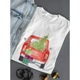 thumbnail image 3 of Christmas Cars Iii T-Shirt Women -Jennifer Paxton Parker Designs, Female 5X-Large, 3 of 4