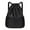 Black, variant on Foldable Backpack, Compact Travel Backpack with Waterproof Nylon, Duffle Bag for Gym Sports Swimming Football Basketball and Suitcase Carry