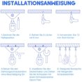 thumbnail image 4 of Gancho de techo resistente de acero inoxidable SUS304, ganchos para colgar, 4 tornillos de fijación para juegos de madera de hormigón, yoga, hamaca, silla colgante, capacidad de carga de hasta 450 kg Sailing  Electrónica, 4 of 5