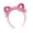 Rose Red, variant on Girls Cute Cat Ears Shape Gauze Sequins Headband Hairband Hair Hoop Accessories