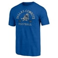 thumbnail image 2 of Men's  Royal Dallas Cowboys Vintage Tri-Blend T-Shirt, 2 of 3