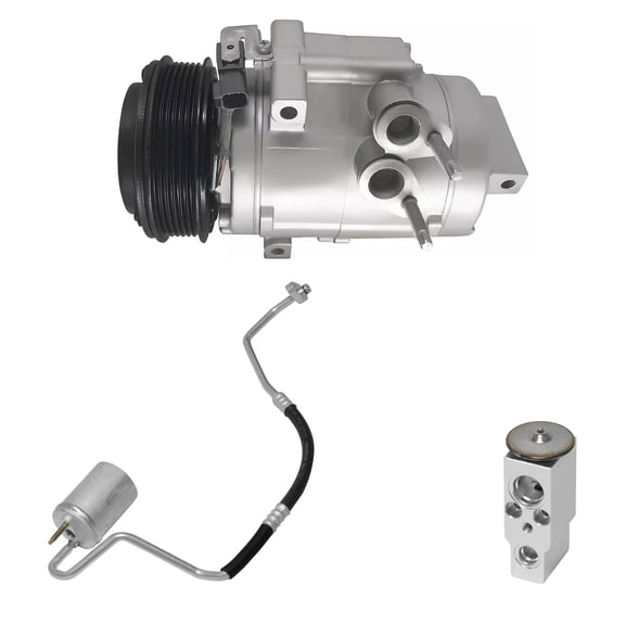 Remanufactured RYC Automotive Air Conditioning Compressor and Clutch Kit KT E021-02 (Fits Lincoln MKS and Fits Lincoln MKT 3.5L 2011-2012; Fits Ford Taurus and Fits Ford Flex 3.5L 2011-2012)