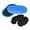 Blue, variant on Uxcell Exercise Core Sliders, Oval Glider Discs with Feet Covers, Dual Sided, Home Gym, Black