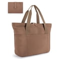 thumbnail image 1 of Bolsa BAGSMART para mujer plegable con cremallera, 20 litros, color café, 1 of 7