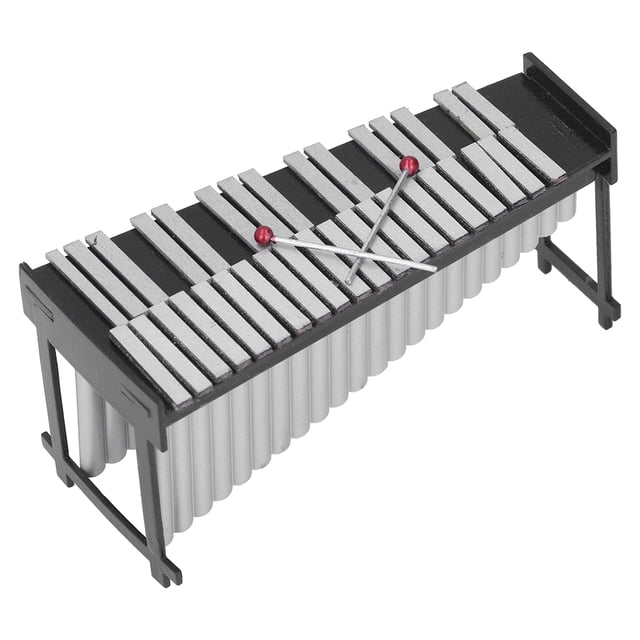 Marimba Model, Cute Style Vivid Attractive Mini Marimba Exquisite Handcraft for Kids for Music Lovers for Table Decoration for Gift