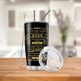 thumbnail image 2 of Boss Gifts for Women Tumbler Cup, Stainless Steel 20oz Boss Coffee Travel Mug With Lid and Straw, Funny Boss Retirement Birthday Gifts Idea for Women, Friends, Cowokers, 2 of 6