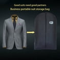 thumbnail image 4 of LEEYNEER Sacs de Robe pour Robes Longue Housse de Robe Sac à Vêtements Sac de Complet pour Rangement de Garde-Robe et Voyage 23.6x39.4 Pouces (Or), 4 of 7