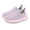 1-Purple59, variant on Girls Mesh Sneakers Hearts Print Slip-On Soft Sole Sports Breathable Casual Shoes