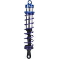 thumbnail image 4 of HUGFEGWE 4pcs Metal 1/8 RC Car Front and Rear Shock Damper Car Metal Oil Pressure Adjustable Assembled Spring Damper for 1:8 RC Model Car Spare Parts (Blue) CJB91-51933, 4 of 9