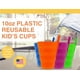 thumbnail image 2 of Vaso para sorbos Cup Arrow Home Products con pajita, 300 ml, 4 paquetes, sin BPA, 2 of 8