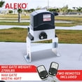 thumbnail image 2 of ALEKO Accessory Kit Electric Sliding Gate Opener for Gates up to 40 ft 2700 lb, 2 of 12