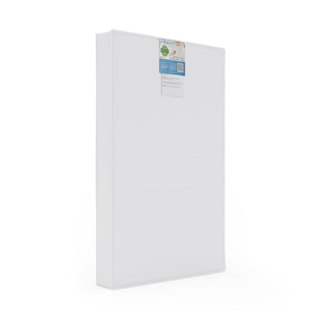 Foundations InfaPure 4" Compact Crib Mattress, Foam, Hypoallergenic, Easy to Clean, White