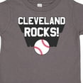 thumbnail image 4 of Inktastic Cleveland Rocks with Baseball Boys or Girls Toddler T-Shirt, 4 of 5