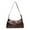 Coffee, variant on BLEEUS Women Bag Women Retro Rivet Shoulder Bag Pu Leather Casual Handbag Work Armpit Bag Shoulder Bag