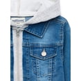 thumbnail image 2 of Wallflower Girls Denim Jacket, Sizes 7-16, 2 of 3