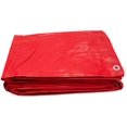 thumbnail image 4 of Bâche Haute Visibilité Rouge 8 Pi X 10 Pi - 3.3 Oz., 4 of 4