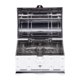 thumbnail image 4 of Del Tesoro Náutico con Y Llave - Caja de Almacenamiento Y Decorativa (pequeña 14x9.8x9.8cm) - de plata Sunnimix Juguete del cofre del tesoro pirata, 4 of 8