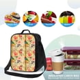 thumbnail image 4 of Disketp Vintage Bird Bolsa Térmica Estampada para Almuerzo, Lonchera para Hombres y Mujeres Adultos, 4 of 7