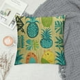 thumbnail image 2 of COMIO Tropical Tiki Decorative Throw Pillow Covers Pillows Case Square Cushion Cover Standard Pillowcase for Sofa Couch Bedroom Patio, 2 of 5