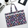 thumbnail image 6 of Pofeuu Funny colorful skull ghost Print Laptop Bag Carrying - Computer Bag Laptop Case Shoulder Slim Work Travel, 6 of 8