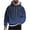 Blue, variant on Pull over Hoodies for Men Long Sleeve T Shirt Men Men's Full Zip Hoodie