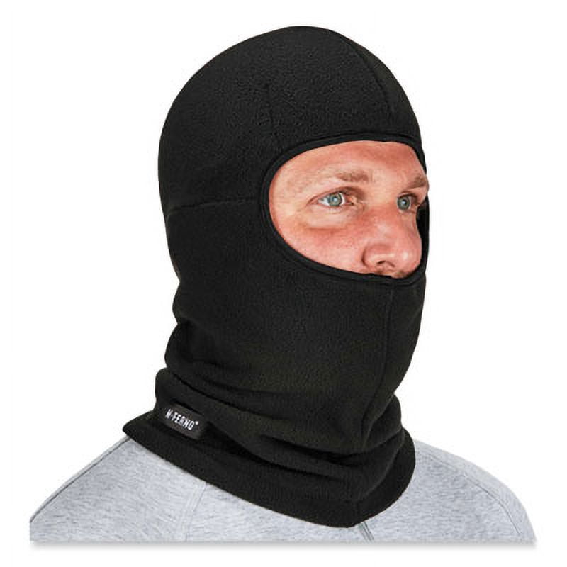 N-Ferno 16894 Zippered Balaclava Face Mask, Black