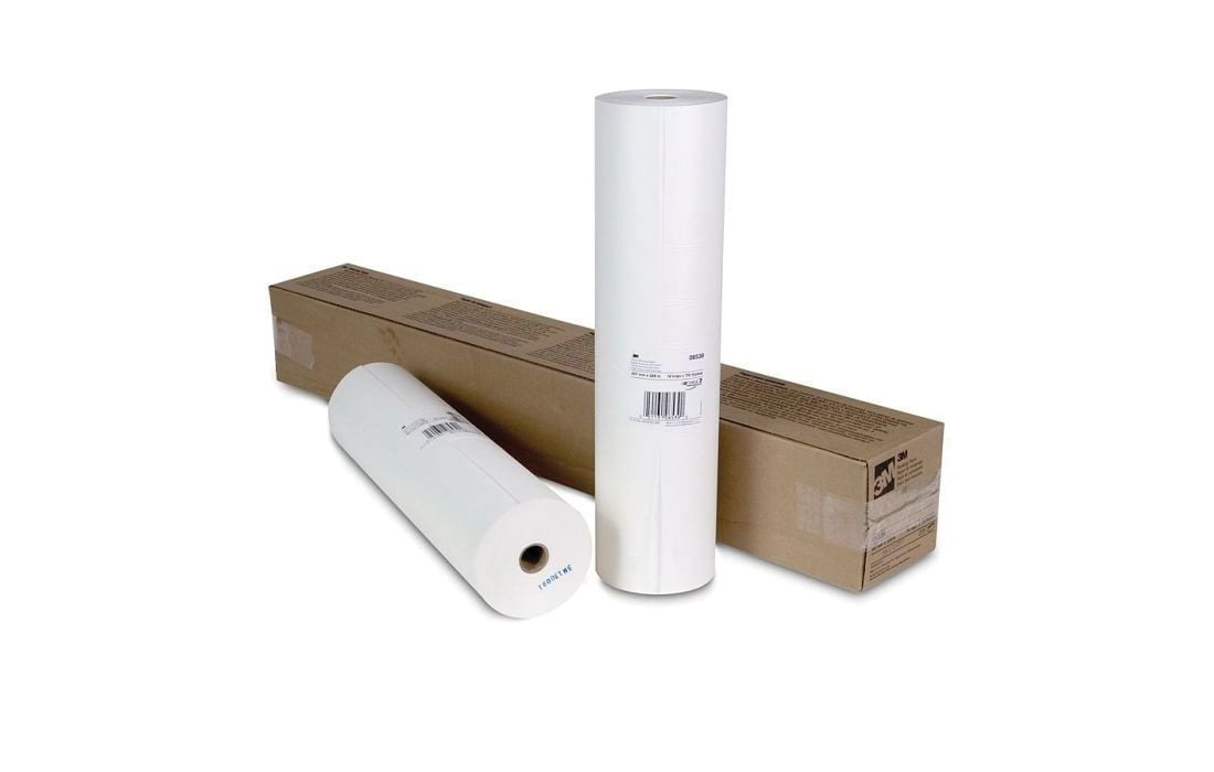 3M 2RL MASKING PAPER WHITE 18" X 750 FT 2 ROLL PACK