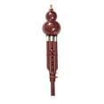 thumbnail image 2 of Yinanstore Gourd Hlute C Key Wind Instrument Hulusi Flute for Household Practicing Show Red Bronze, 2 of 8