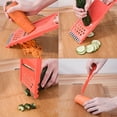 thumbnail image 2 of Herramientas para Cortar Frutas y Verduras Juego de Rebanador de Cebolla Rallador de Acero Inoxidable Bewildely, 2 of 6