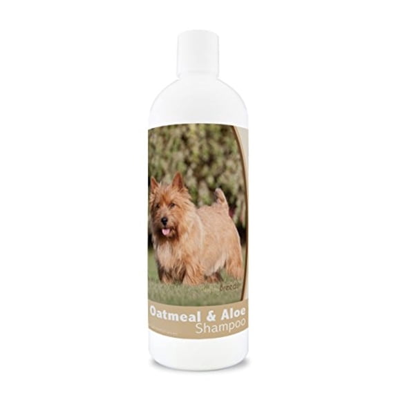 Healthy Breeds Norwich Terrier Oatmeal Shampoo with Aloe 16oz Mild & Gentle for Sensitive Skin - Hypoallergenic Formula & pH Balanced