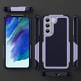 thumbnail image 5 of for Galaxy S21 Case, S21 Case with Self Healing Flexible TPU Screen Protector[2 Pack], Military Grade Dual-Layer Heavy Duty Protection Case for Samsung Galaxy S21 5G-Purple/Blue, 5 of 13