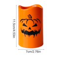 thumbnail image 3 of Wzzjkit Halloween LED Electronic Candle Light Halloween Decoration Night Light, 3 of 6