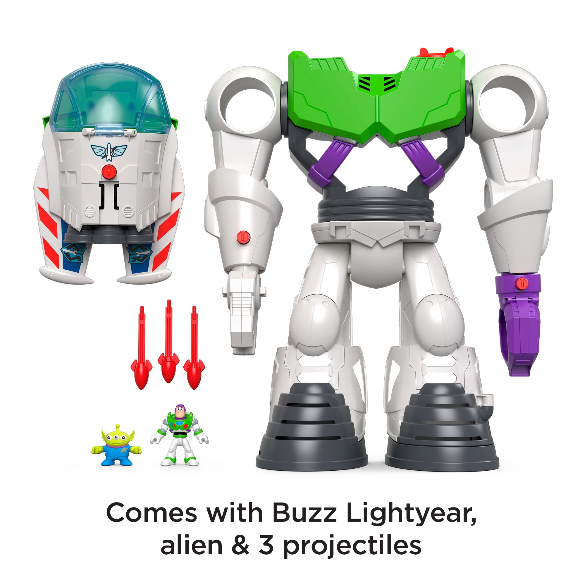 imaginext buzz lightyear with spaceship