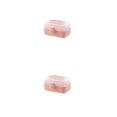 thumbnail image 2 of Youkk Convenient Plastic Cabinet Container Large Capacity Easy To PP Family Organizer Box Compartment pink medium 2Set, 2 of 6