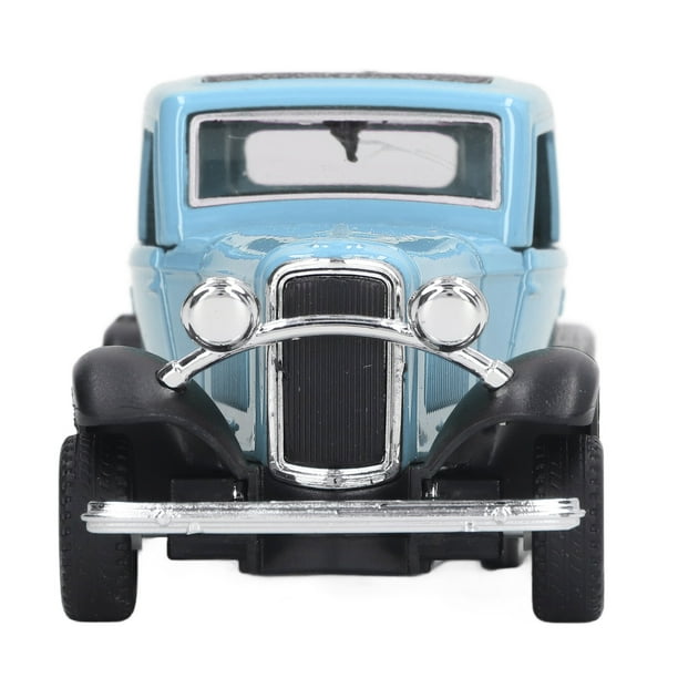 Modelo de Coche Clásico de aleación Retro Modelo de Coche Clásico de aleación Vintage 1/32 con retroceso y Puertas Abiertas Anggrek Otros