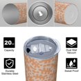 thumbnail image 4 of Camouflage 20 Oz Stainless Steel Skinny Tumbler – Vacuum Insulated Slim Travel Cup with Lid & Stainless Steel Straw, 360° Full Wrap Printed Tumbler for Home, Office & Outdoor Use, 4 of 6