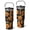 Black-1, variant on Halloween Tumbler 30oz with Flip Straw & Handle - Double-Wall Insulated Stainless Steel Cup, Spooky Ghost Travel Mug Gift for Women