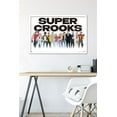 thumbnail image 6 of Netflix Super Crooks - Lineup Wall Poster, 22.375" x 34" Framed, 6 of 6