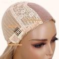 thumbnail image 6 of Lightweight Long Wavy Wig with Curtain Bangs for Women -  Looking Blonde Synthetic Wig for Daily Wear, Beginner Friendly Heat Resistant Fashion WigGlueless Wear and Go, 6 of 6