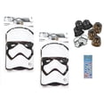 thumbnail image 5 of Star Wars Birthday Party Supplies Bundle include 16 Party Favor Loot Bags, 48 Tattoos, 16 Party Paper Masks, 1 Dinosaur Sticker Sheet, 5 of 5