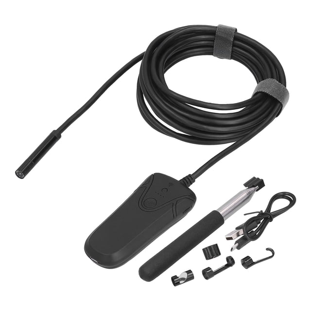 Endoscopio WiFi, máquina de inspección por boroscopio impermeable semirrígida IP68 200W, micro USB 5V