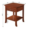 thumbnail image 6 of Convenience Concepts American Heritage Logan End Table with Drawer and Slide, Multiple Colors, 6 of 9