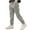 Gray, variant on HAOTAGS Cargo Pants for Boys,Lightweight Casual Outwear Jogger Pants Sport Pants for Kids Gray 7 Years