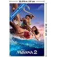 thumbnail image 2 of Disney Moana 2 - One Sheet Wall Poster, 22.375" x 34" Framed, 2 of 4