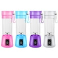 thumbnail image 2 of FUTATA Portable Mini Blender, Smoothie Blender, 6 Blades, Mini Travel Personal Blender, USB Rechargeable, Home Fruit Blender, Detachable Cup (4 Colors Available), 2 of 7